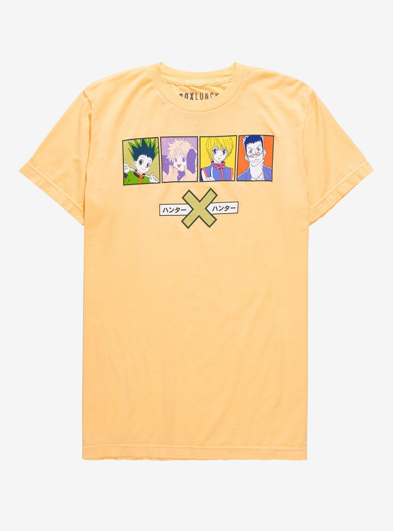 Hunter x Hunter Character Portrait Panel Women's T-Shirt - BoxLunch Exclusive, PEACH, hi-res
