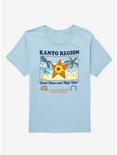 Pokémon Kanto Region Women's T-Shirt - BoxLunch Exclusive, LIGHT BLUE, hi-res
