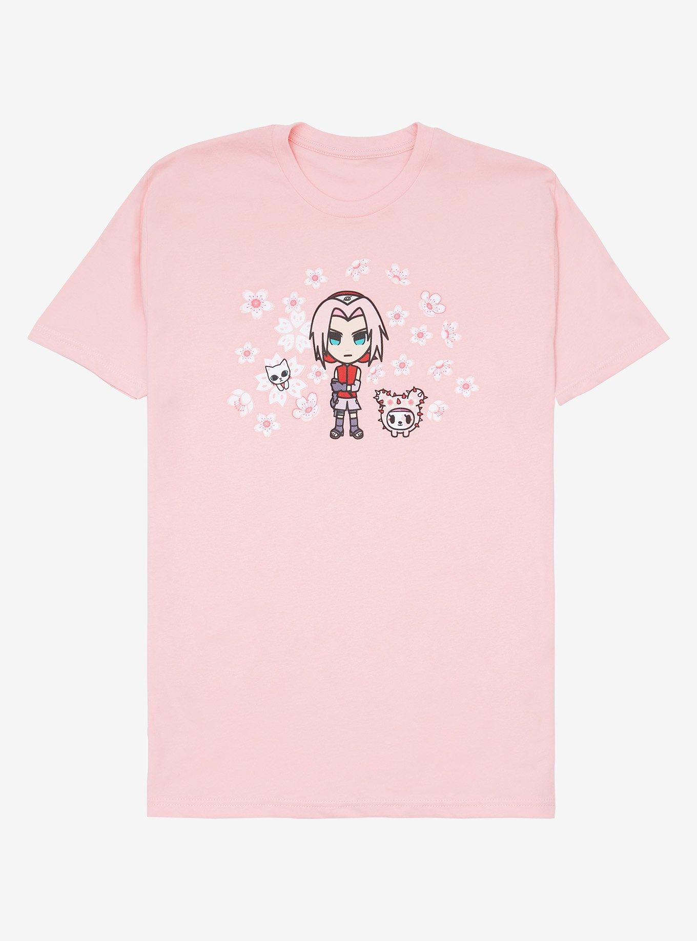 tokidoki x Naruto Shippuden Sakura with Flowers T-Shirt - BoxLunch ...