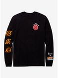 tokidoki x Naruto Shippuden Naruto Long Sleeve T-Shirt - BoxLunch Exclusive, BLACK, hi-res