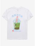 I Heart Boba Women's T-Shirt - BoxLunch Exclusive, OFF WHITE, hi-res