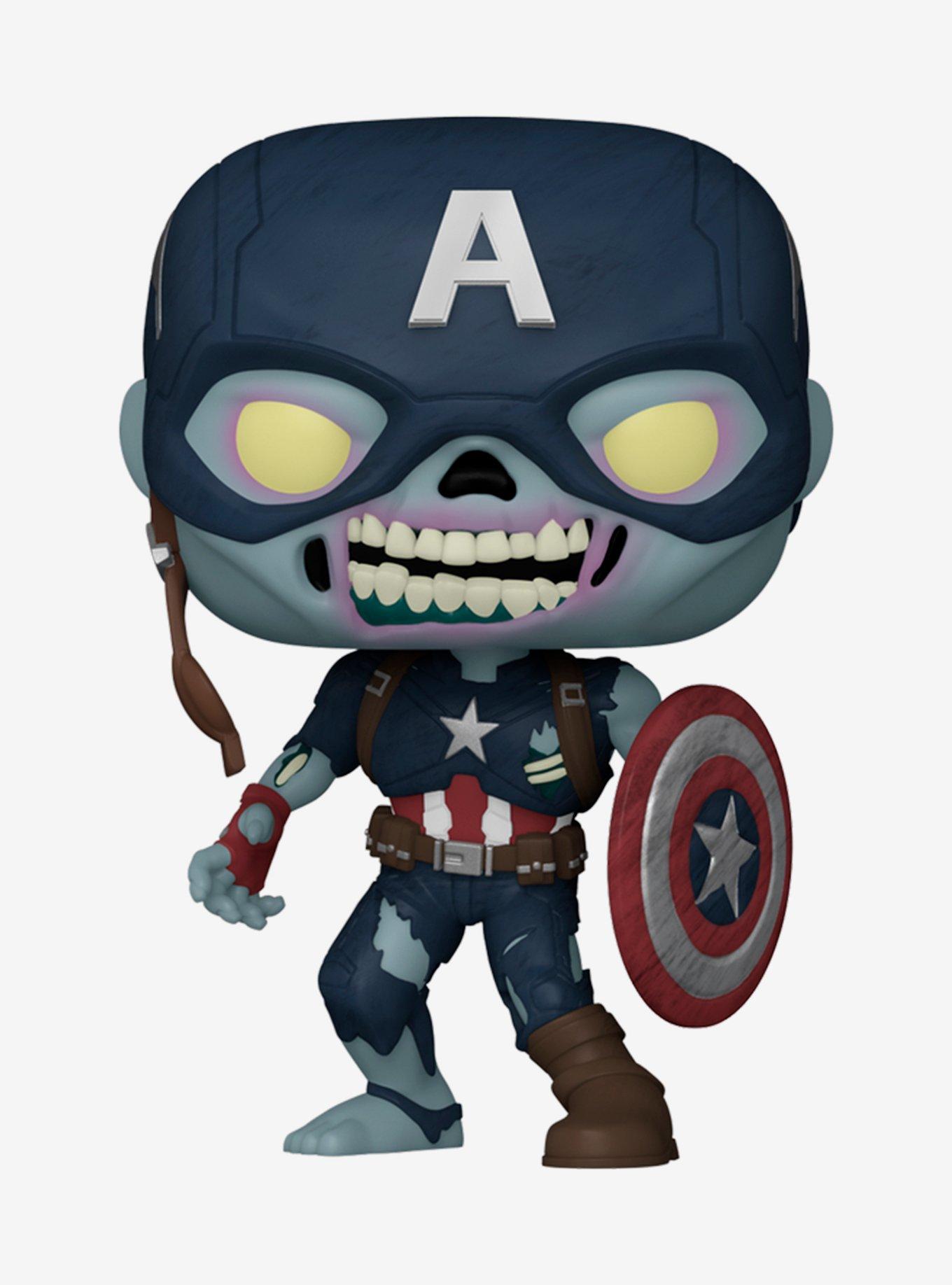 Funko Pop! Marvel What If...? Zombie Captain America Vinyl Bobble-Head, , hi-res