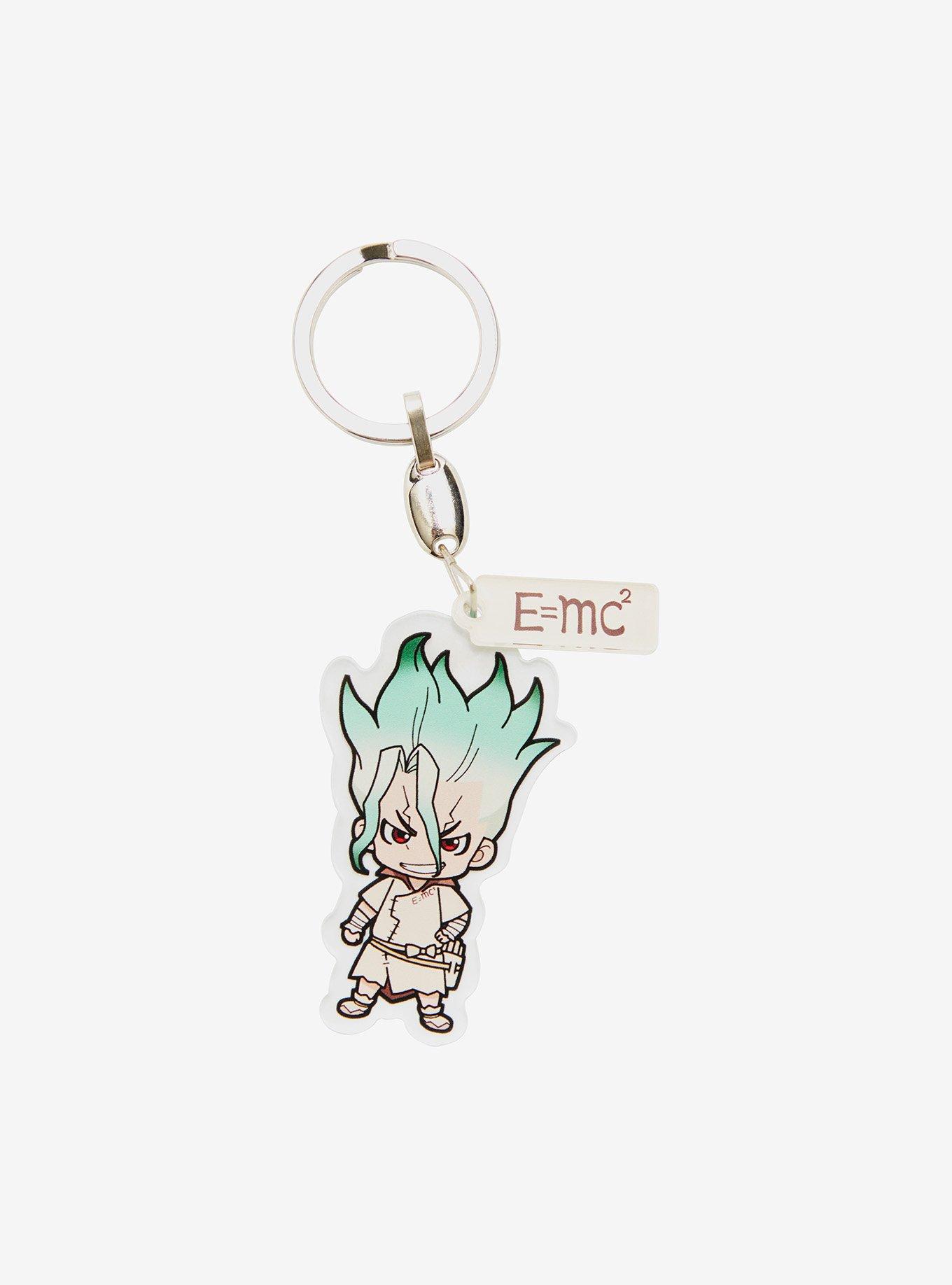 Dr. STONE Senku Chibi Acrylic Key Chain, , hi-res