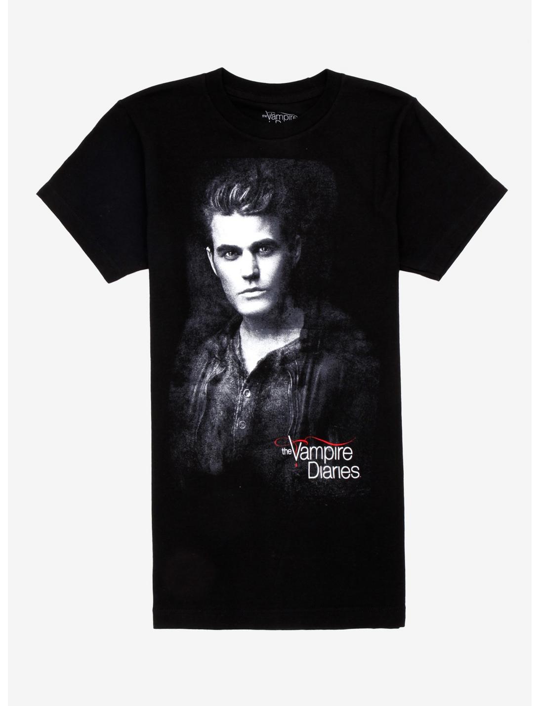 The Vampire Diaries Stefan Boyfriend Fit Girls T-Shirt, MULTI, hi-res