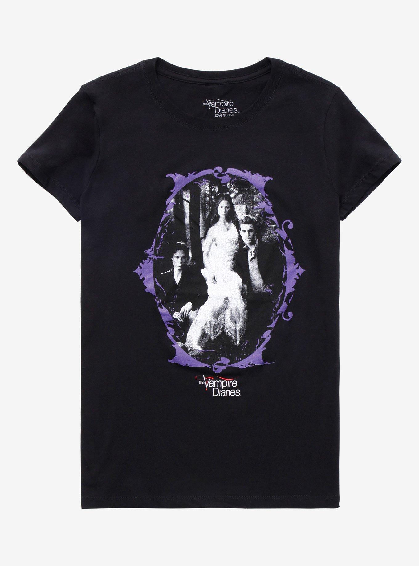 The Vampire Diaries Trio Girls T-Shirt, MULTI, hi-res