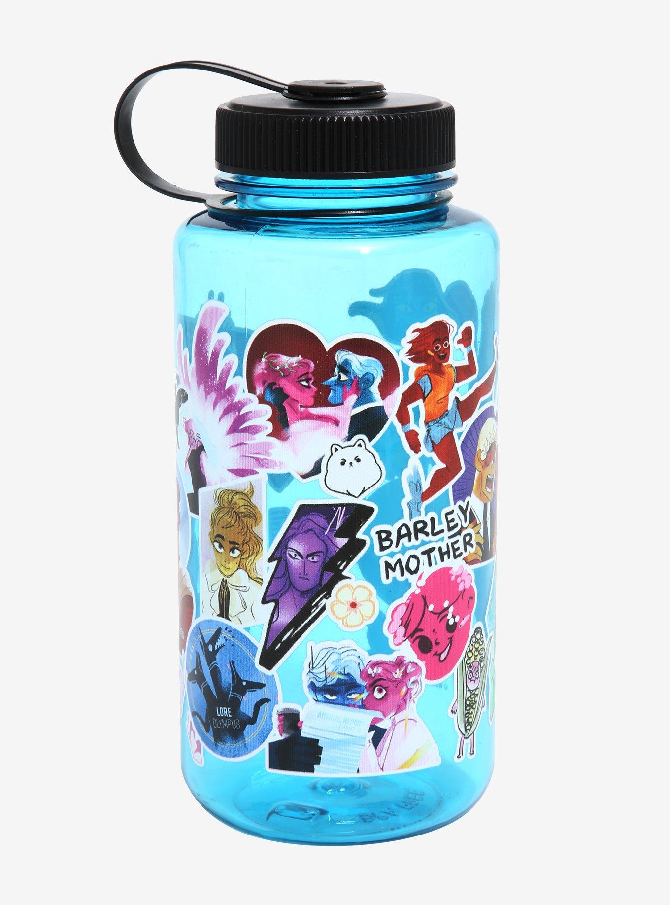 Lore Olympus Sticker Water Bottle - BoxLunch Exclusive, , hi-res