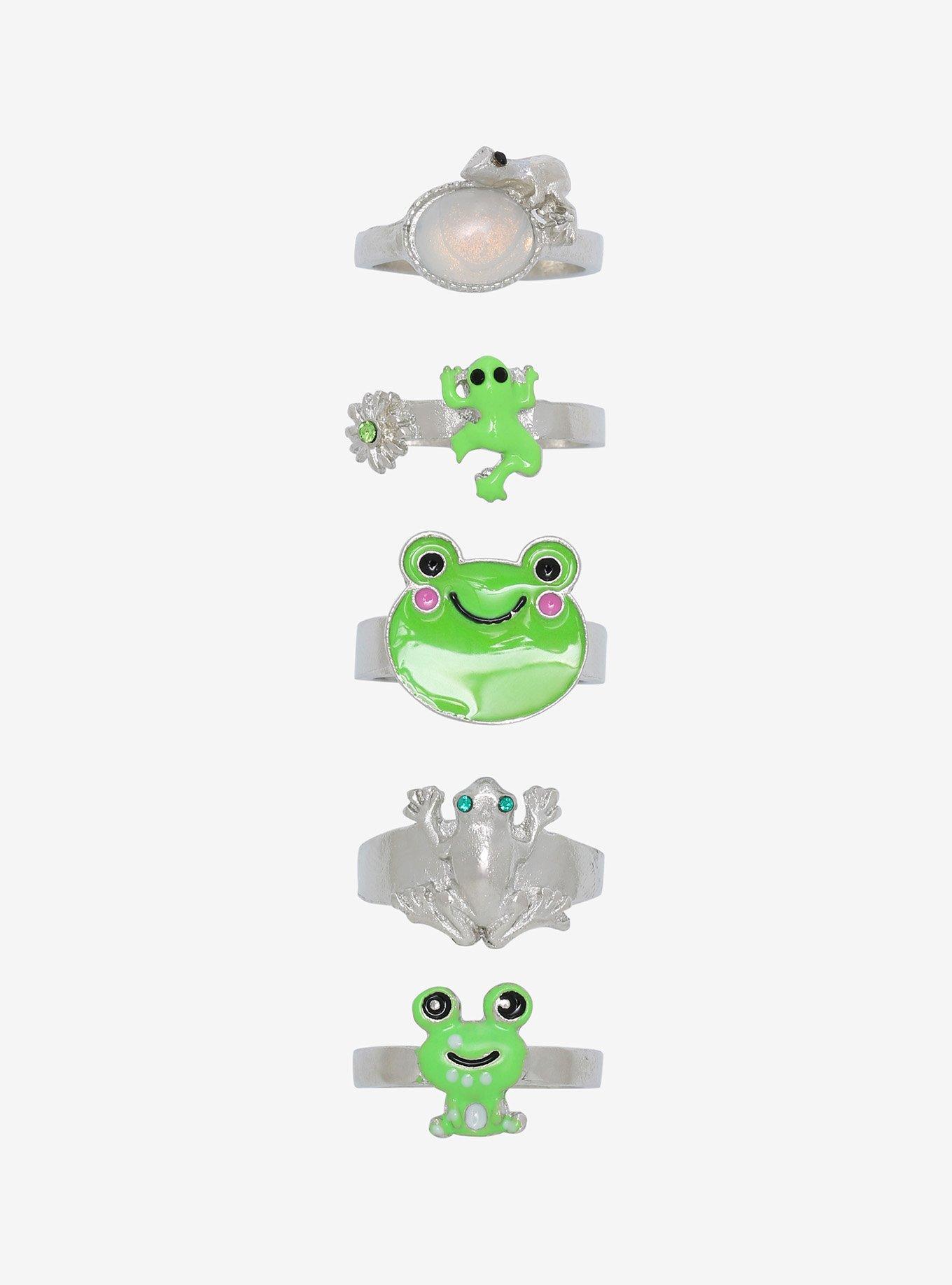Frog Ring Set, , hi-res