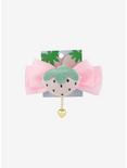 Pastel Puffy Strawberry Bow Hair Clip, , hi-res