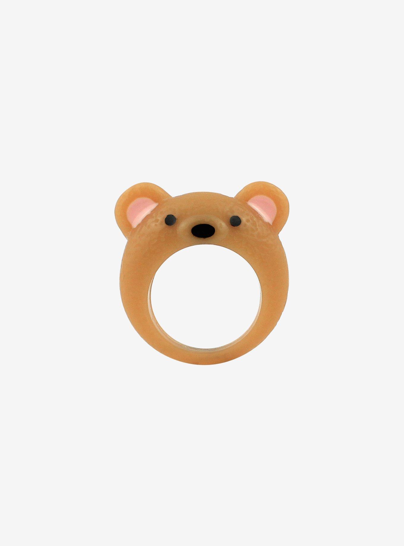 Teddy Bear Statement Ring, , hi-res