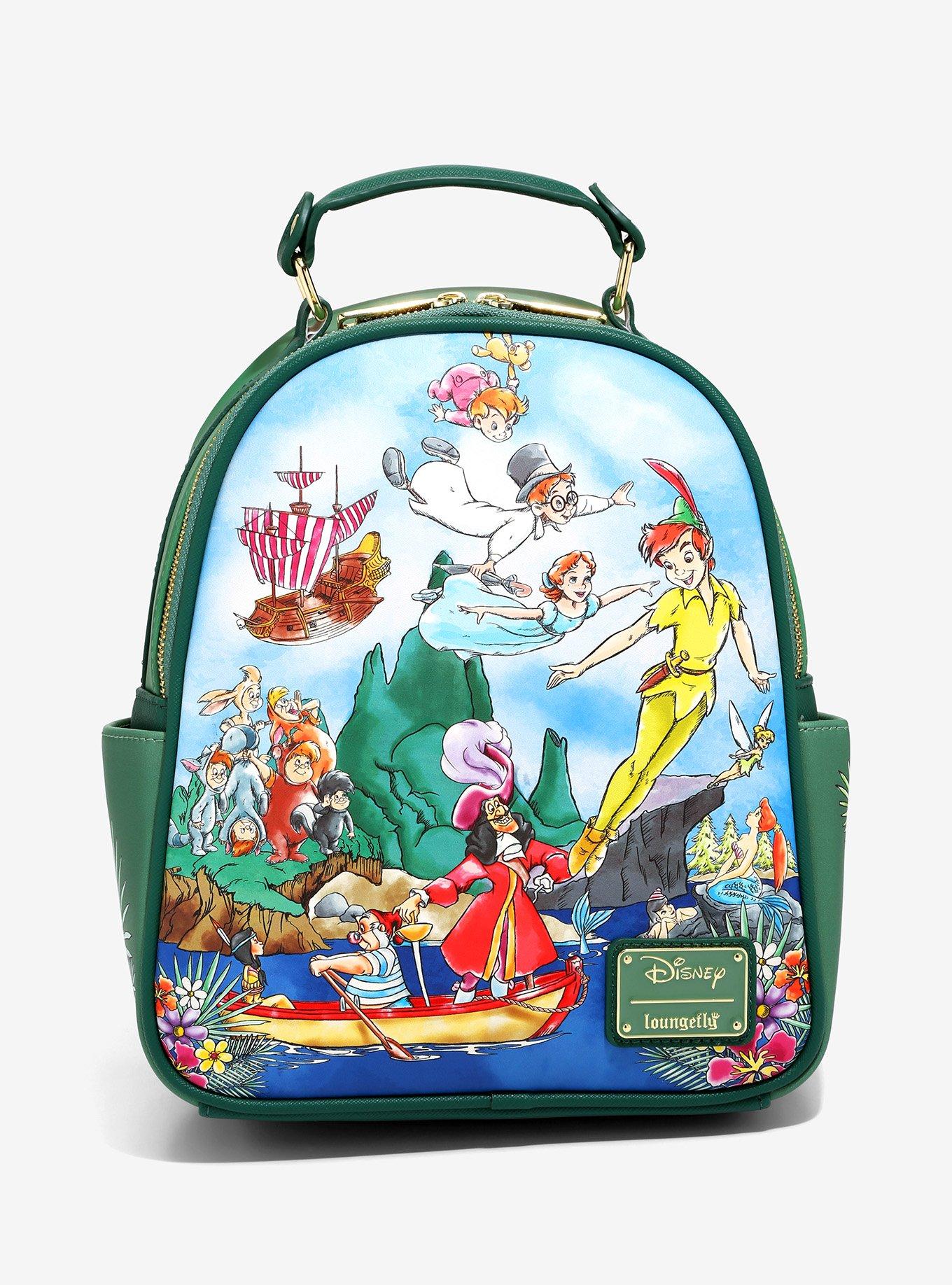 Loungefly Disney Peter Pan Cast Painting Mini Backpack BoxLunch