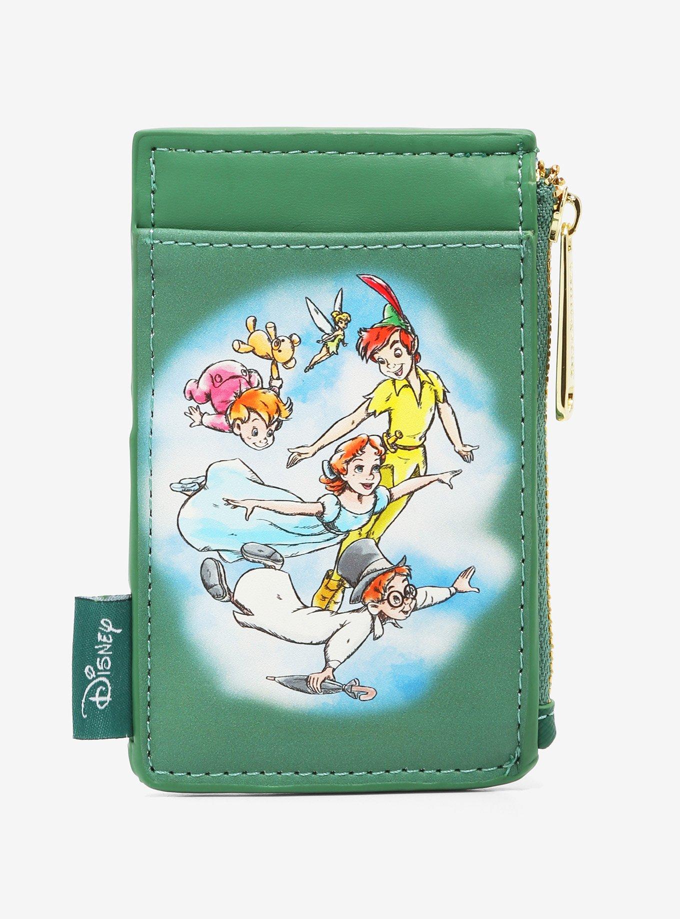 Loungefly Disney Peter Pan Characters Watercolor Portrait Cardholder - BoxLunch Exclusive, , hi-res