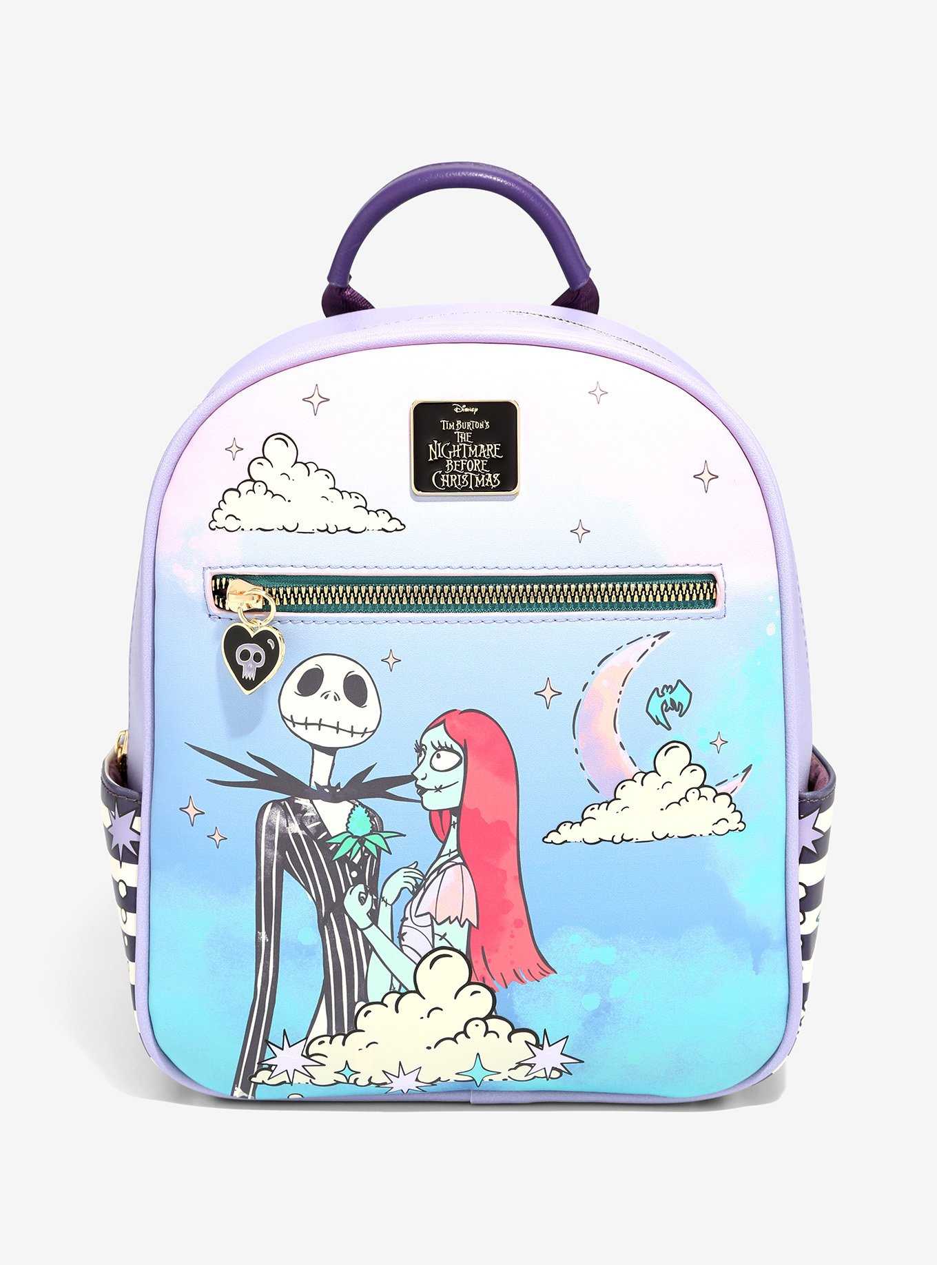 Disney The Nightmare Before Christmas Jack & Sally Mystical Mini Backpack - BoxLunch Exclusive, , hi-res