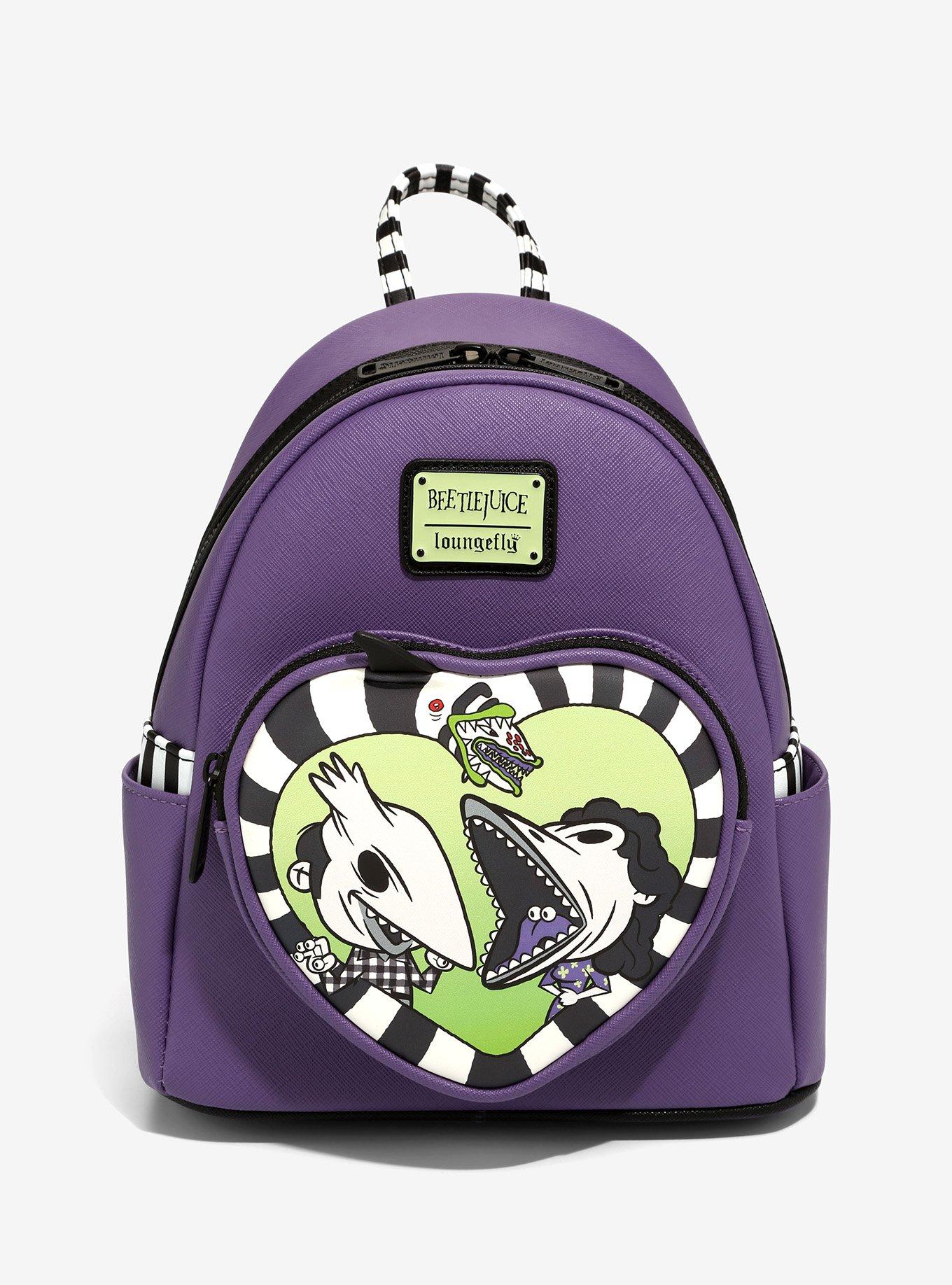 Loungefly Beetlejuice Checkered Portrait Coin Purse - BoxLunch Exclusive