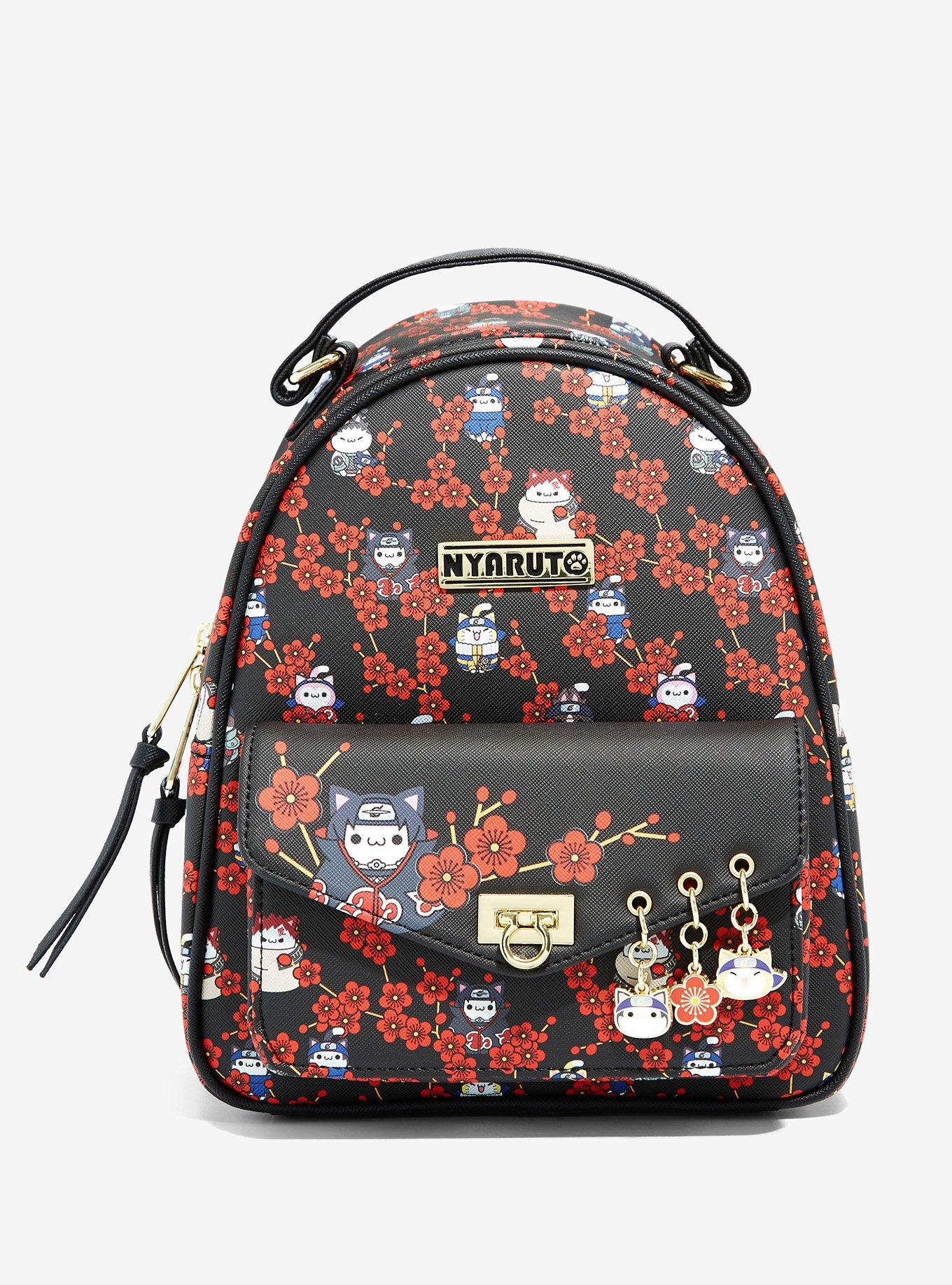 Nyaruto Group Cherry Blossoms Mini Backpack BoxLunch Exclusive BoxLunch