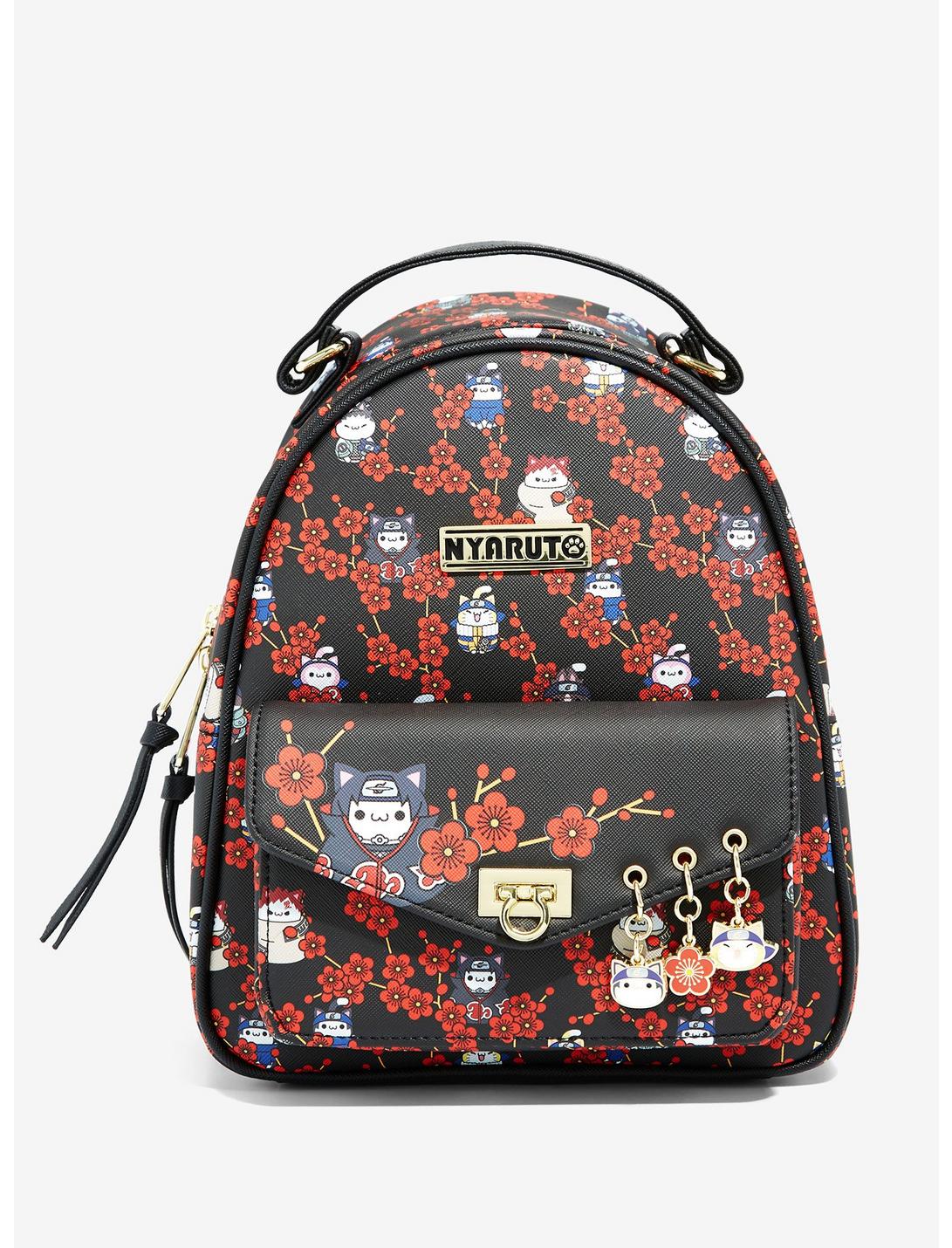 Nyaruto Group Cherry Blossoms Mini Backpack - BoxLunch Exclusive, , hi-res
