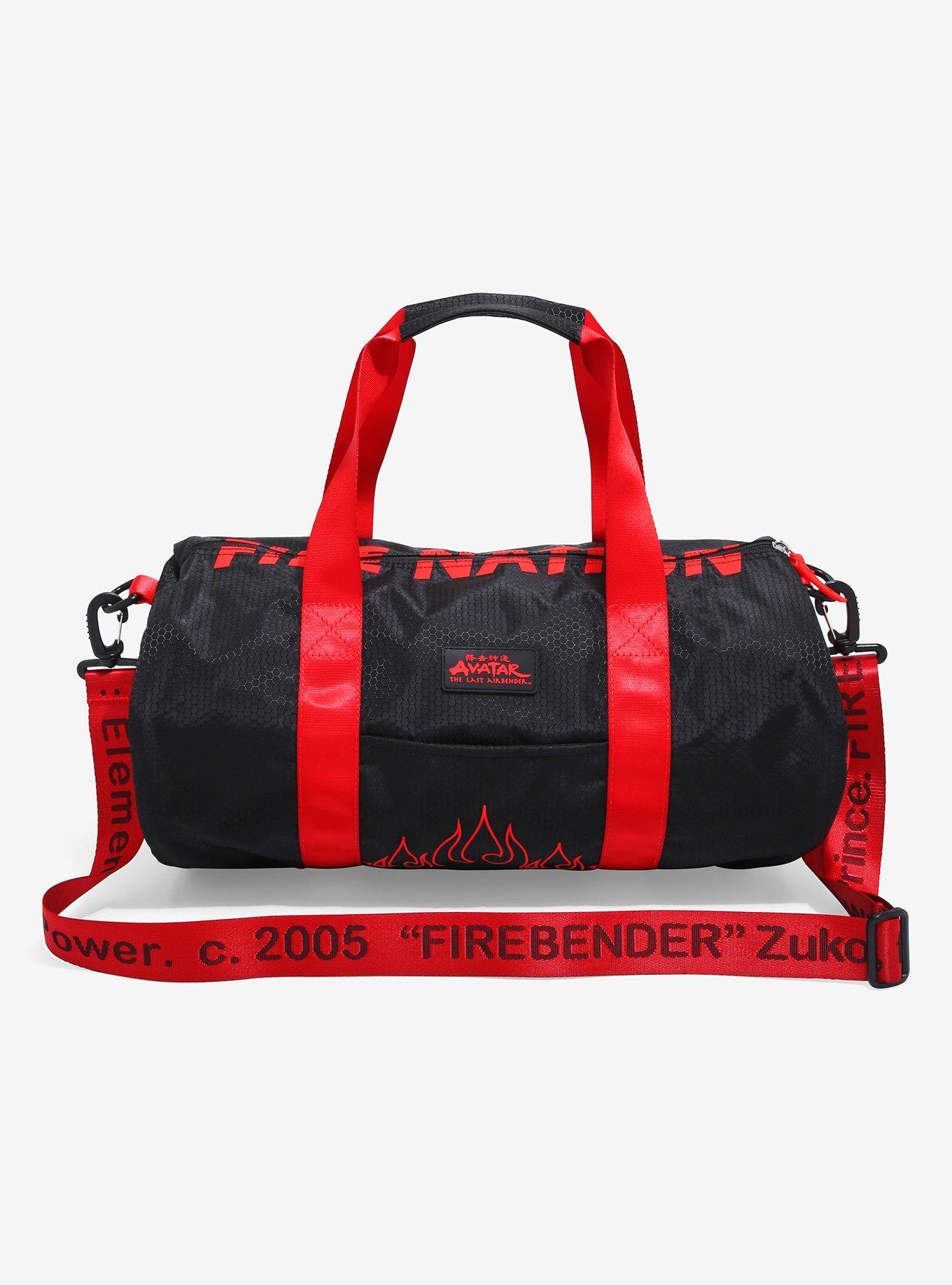 Avatar: The Last Airbender Firebender Duffel Bag - BoxLunch Exclusive, , hi-res