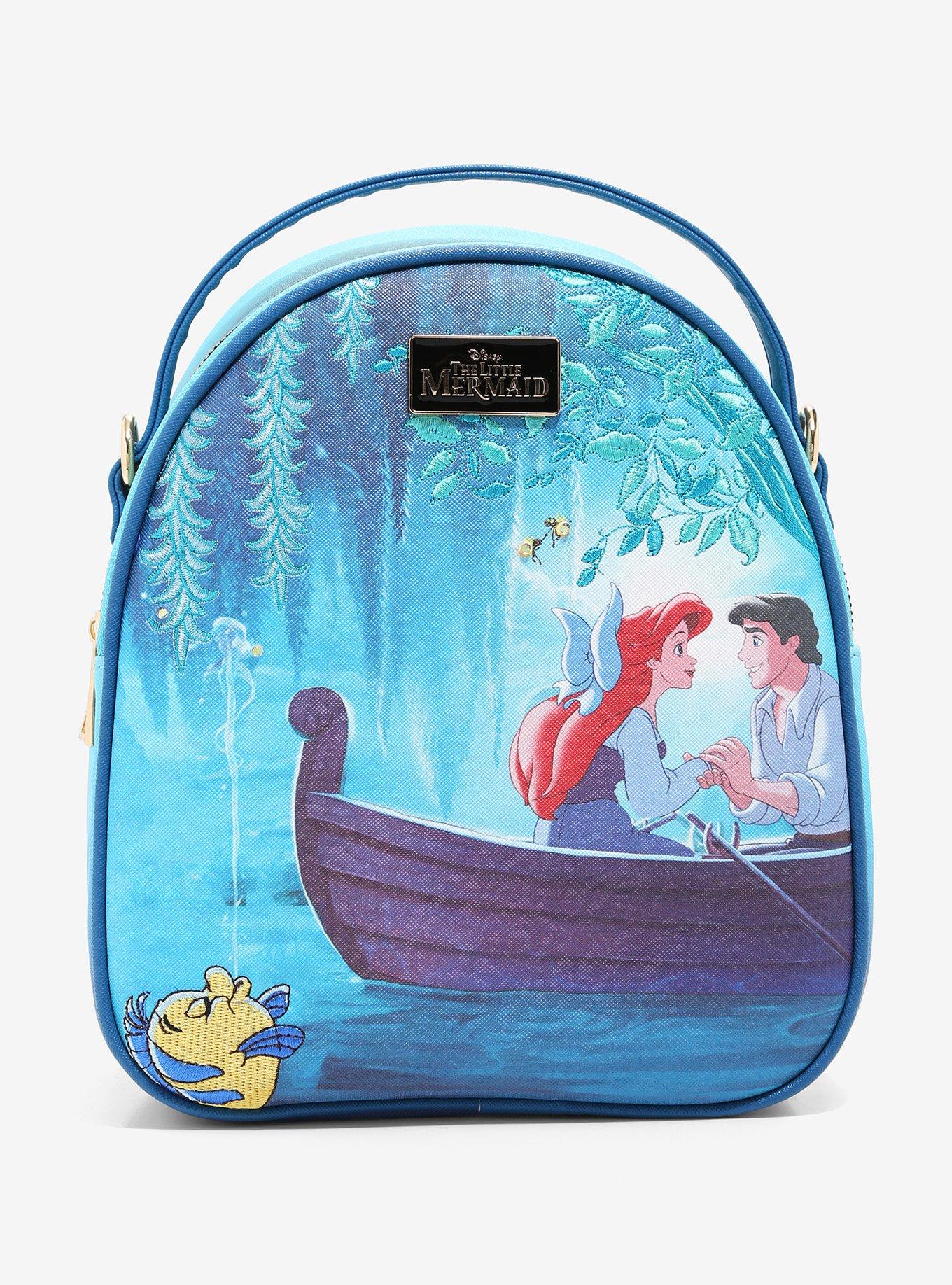 Loungefly Disney The Little Mermaid Couple Hug Mini Backpack