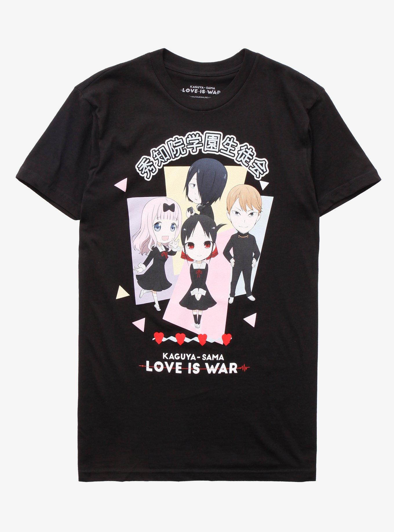 Kaguya-sama: Love Is War Chibi Boyfriend Fit Girls T-Shirt, MULTI, hi-res