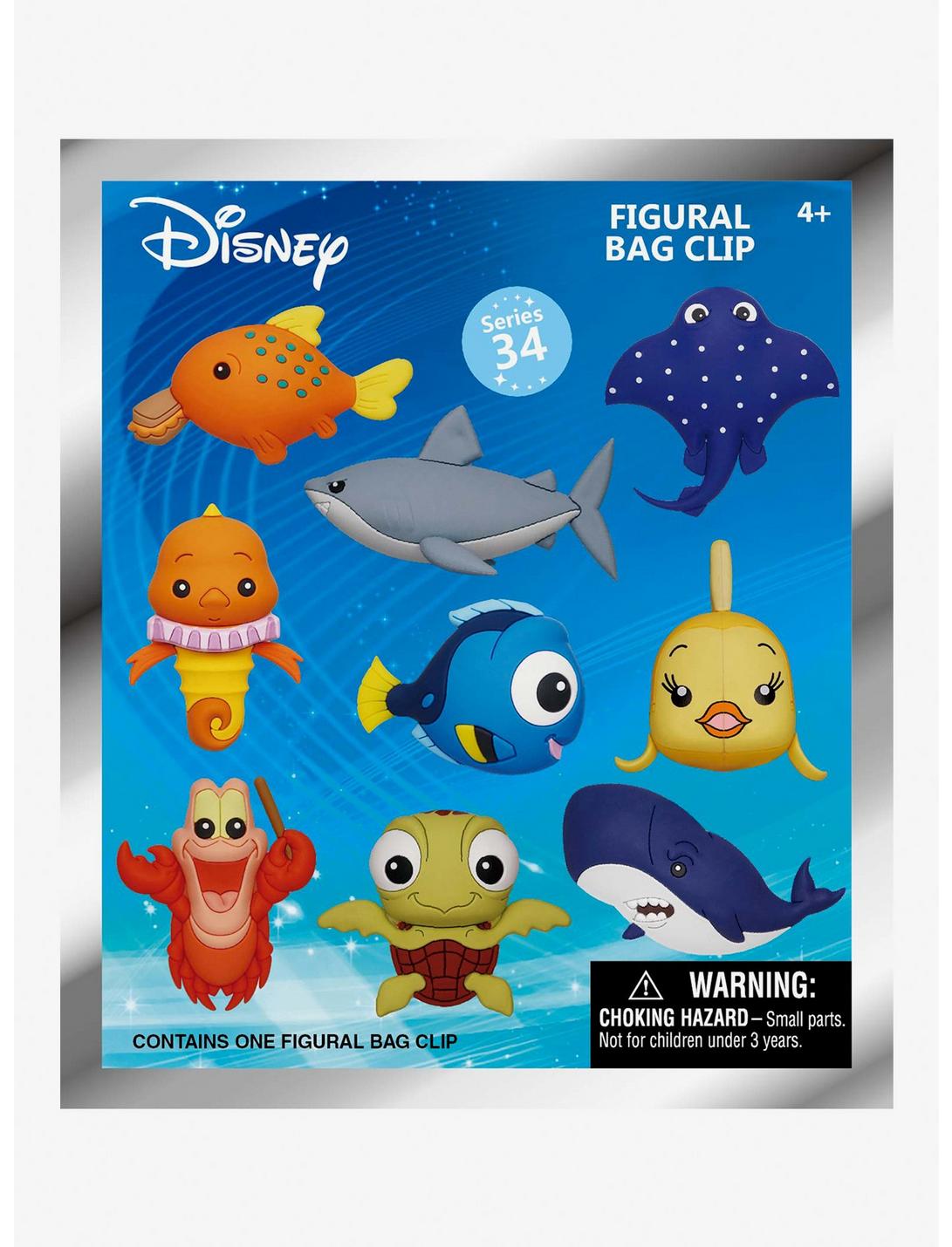 Disney Aquatic Animals Blind Bag Figural Bag Clip, , hi-res