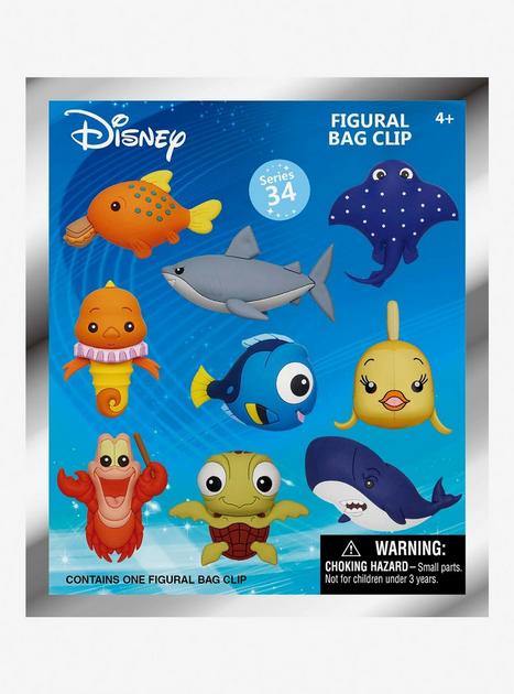 Disney Aquatic Animals Blind Bag Figural Bag Clip | Hot Topic