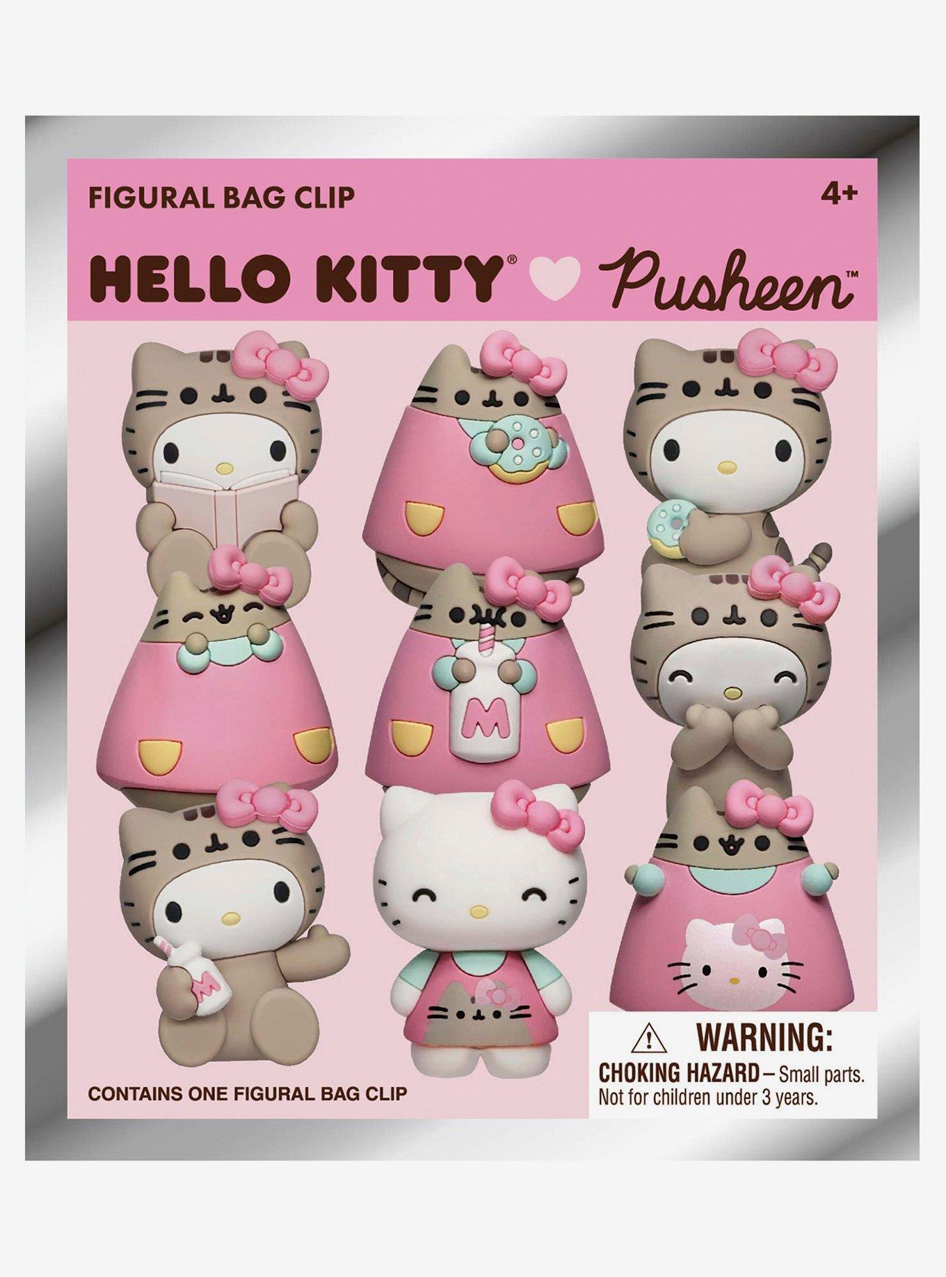 Hello Kitty X Pusheen Blind Bag Figural Clip, , hi-res