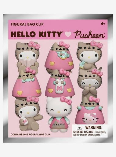 Hello Kitty X Pusheen Blind Bag Figural Clip | Hot Topic