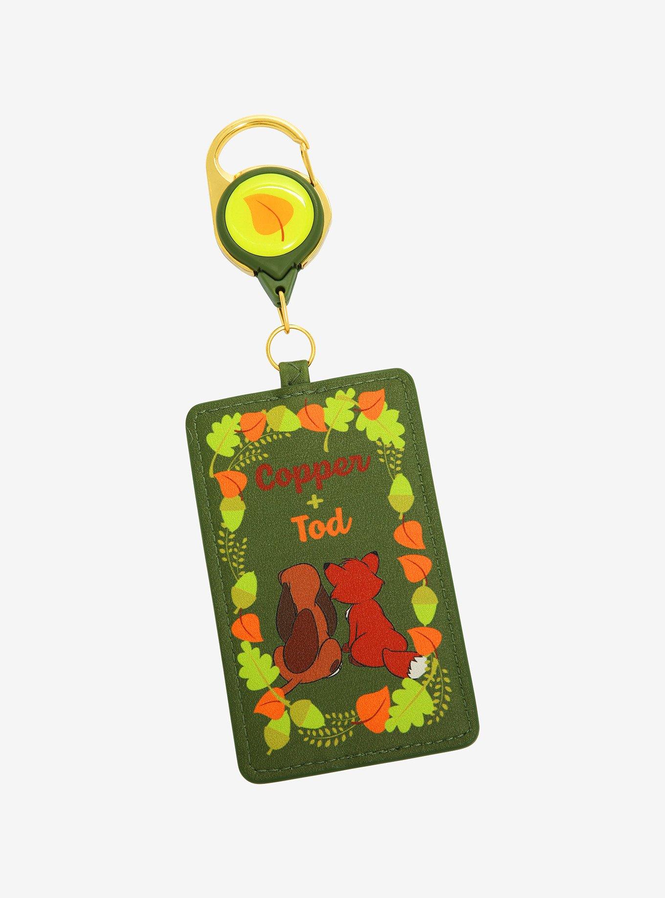 Disney The Fox and the Hound Best Buddies Retractable Lanyard - BoxLunch Exclusive, , hi-res