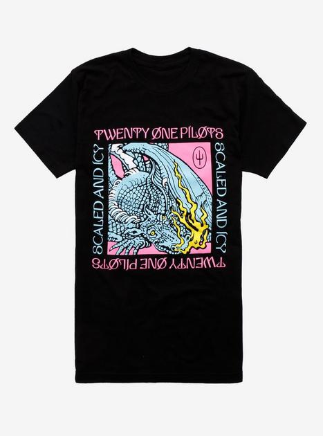 Twenty One Pilots Scaled And Icy Album Cover T-Shirt Hot Topic ...