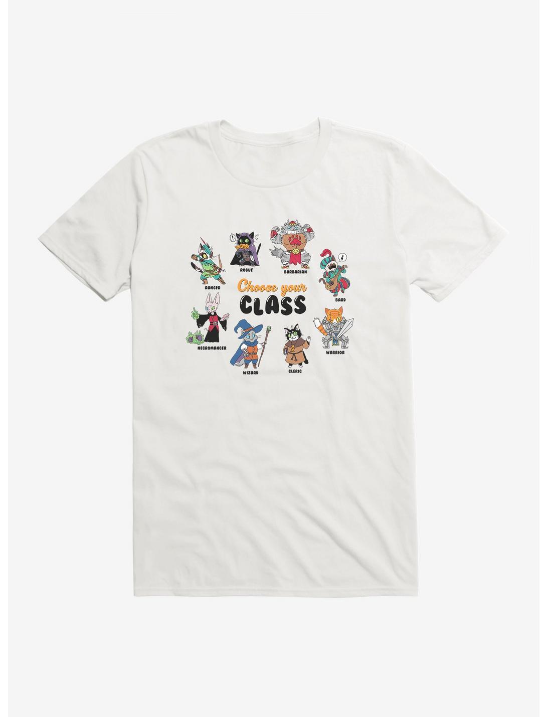 Choose Your Class T-Shirt, WHITE, hi-res