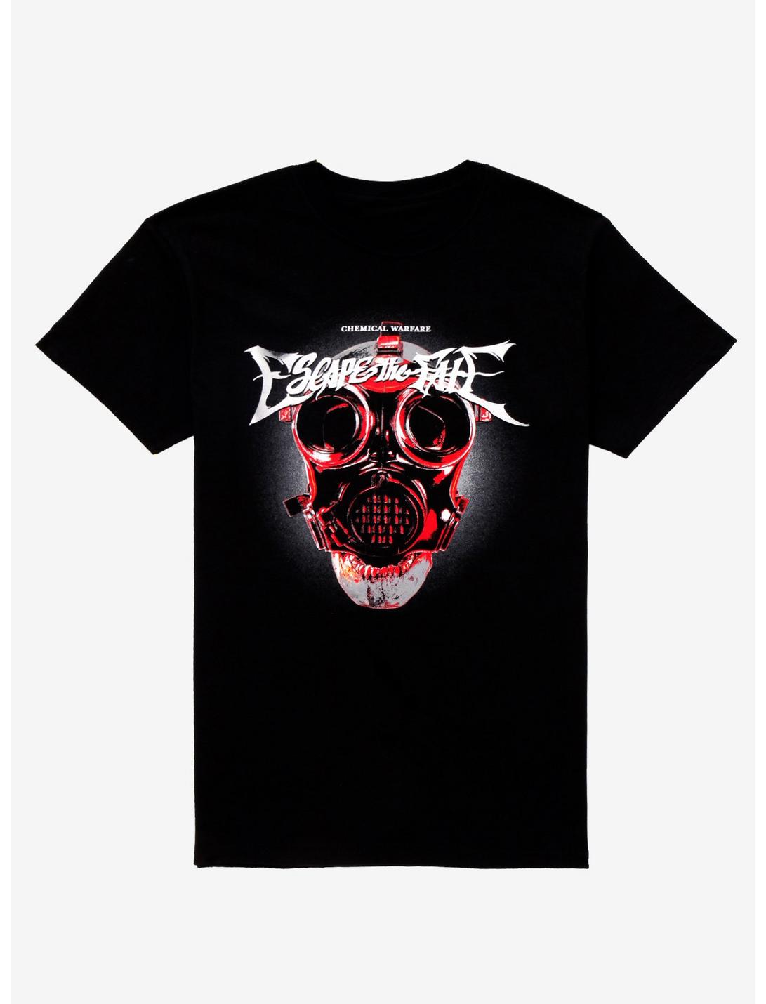 Escape The Fate Chemical Warfare T-Shirt, BLACK, hi-res
