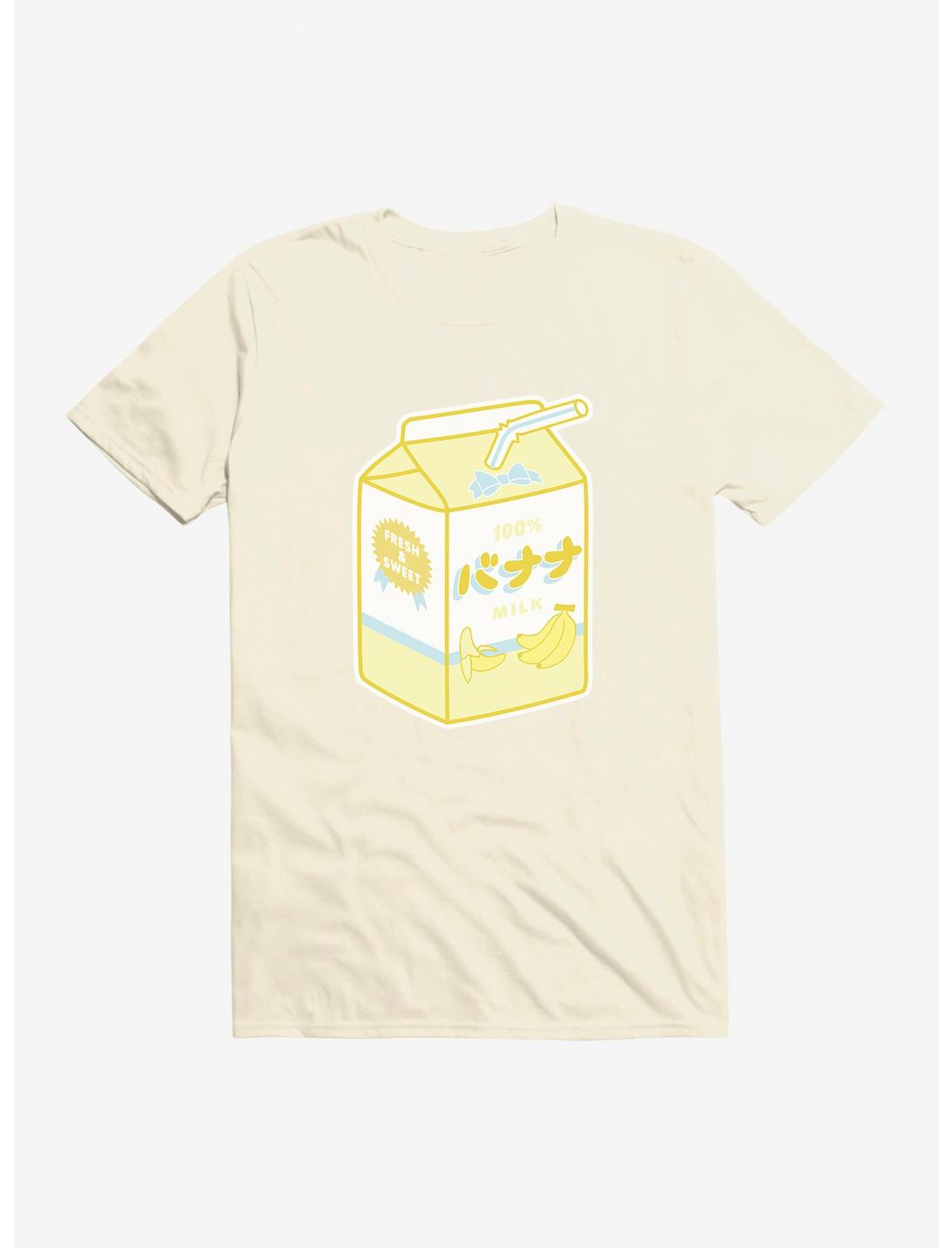 Banana Milk T-Shirt, NATURAL, hi-res