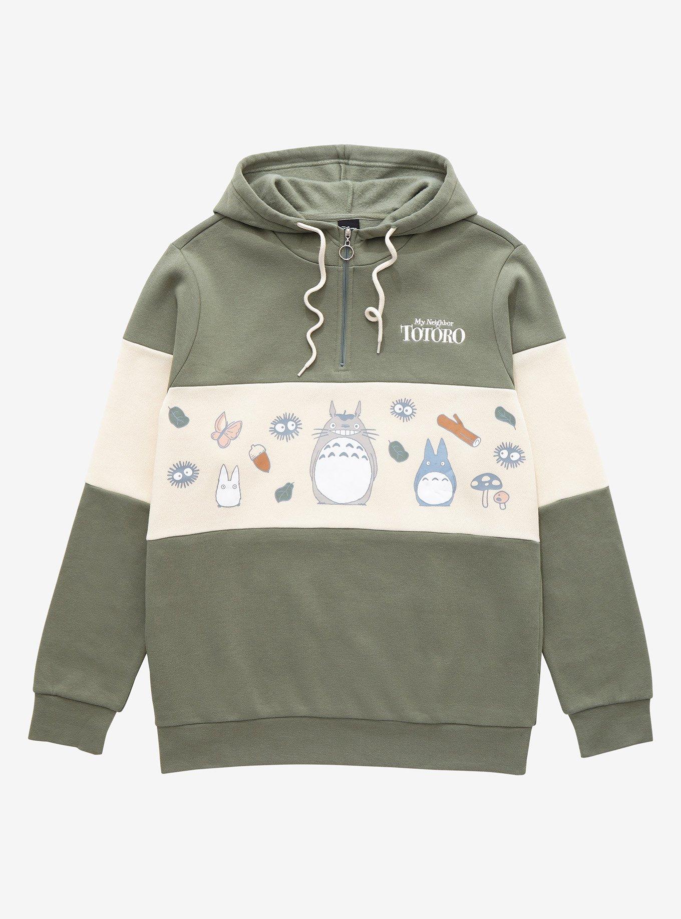 Totoro zip store up hoodie