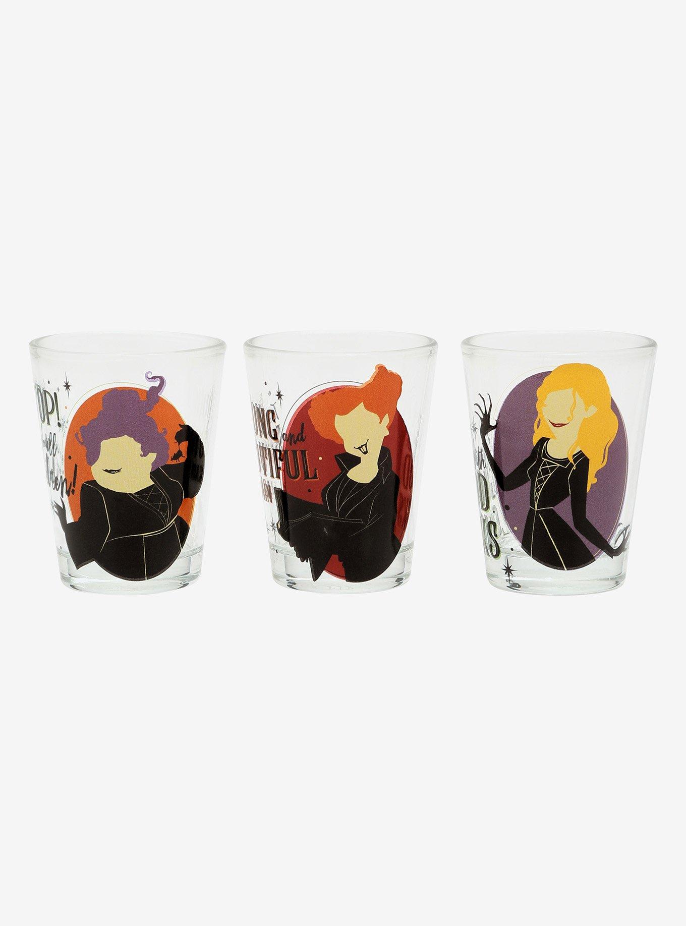 Disney Hocus Pocus Sanderson Sisters Mini Glass Set, , hi-res