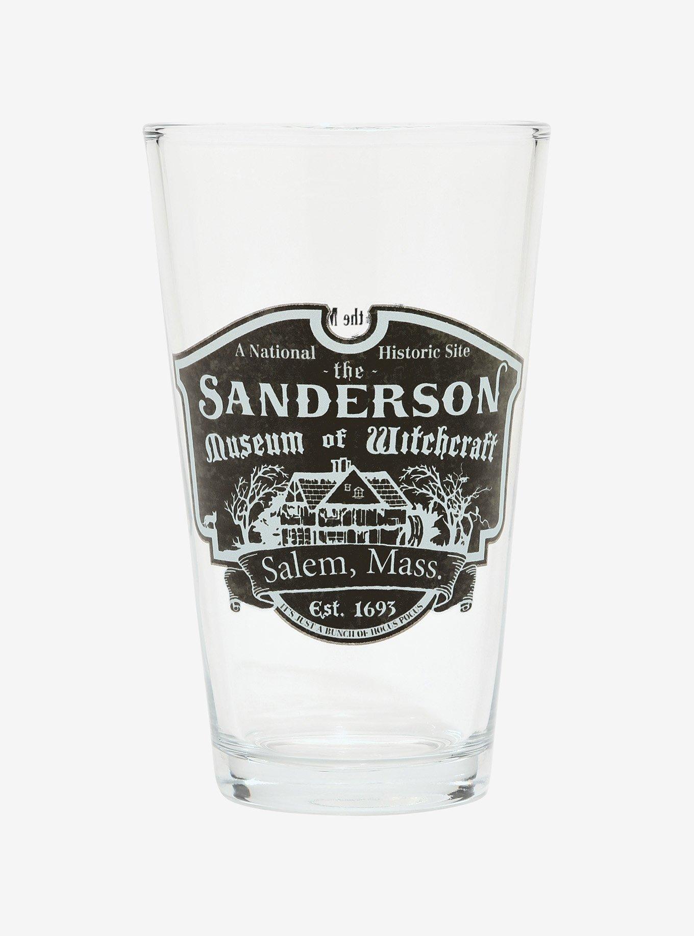 Disney Hocus Pocus Sanderson Museum of Witchcraft Pint Glass - BoxLunch Exclusive, , hi-res