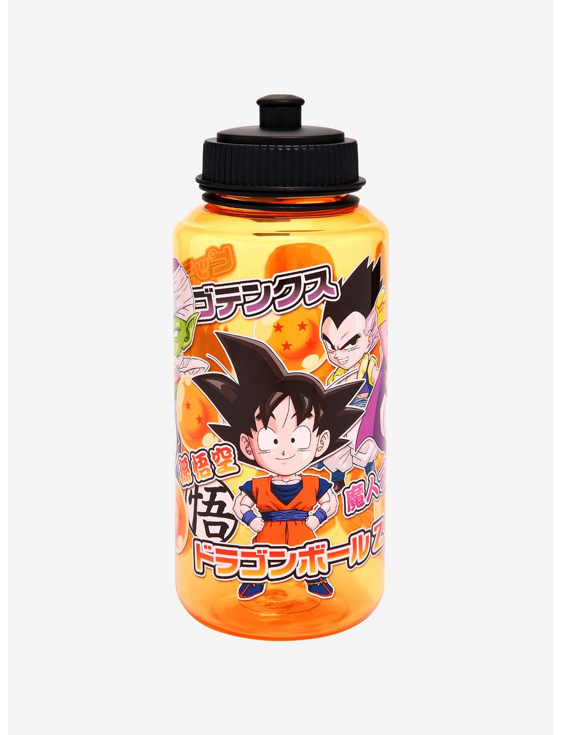 Dragon Ball Z Chibi Character Stickers Water Bottle, , hi-res