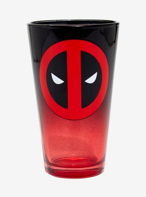Marvel Deadpool Logo Ombre Pint Glass