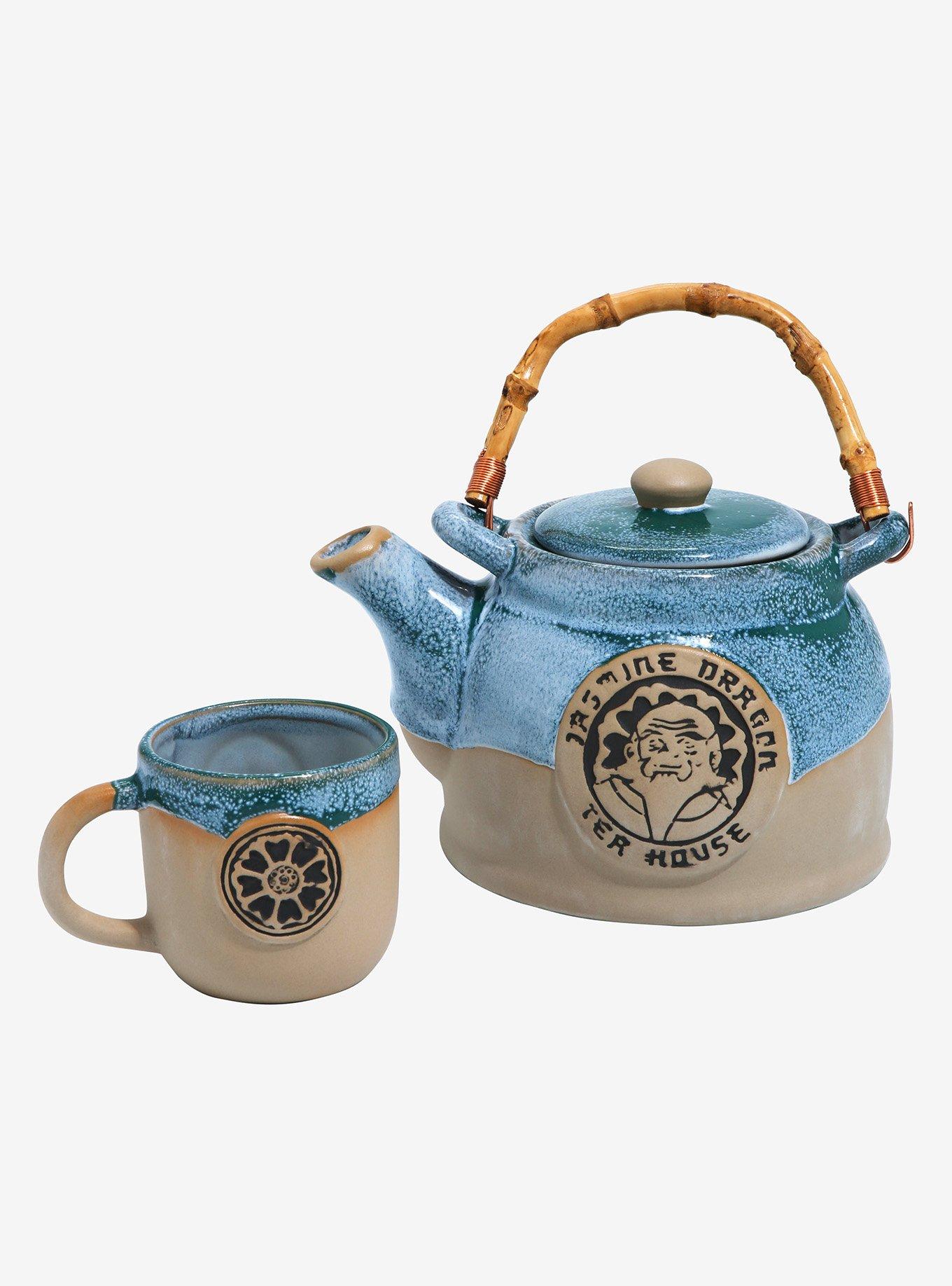 Avatar: The Last Airbender Jasmine Dragon Tea House Embossed Tea Set - BoxLunch Exclusive, , hi-res