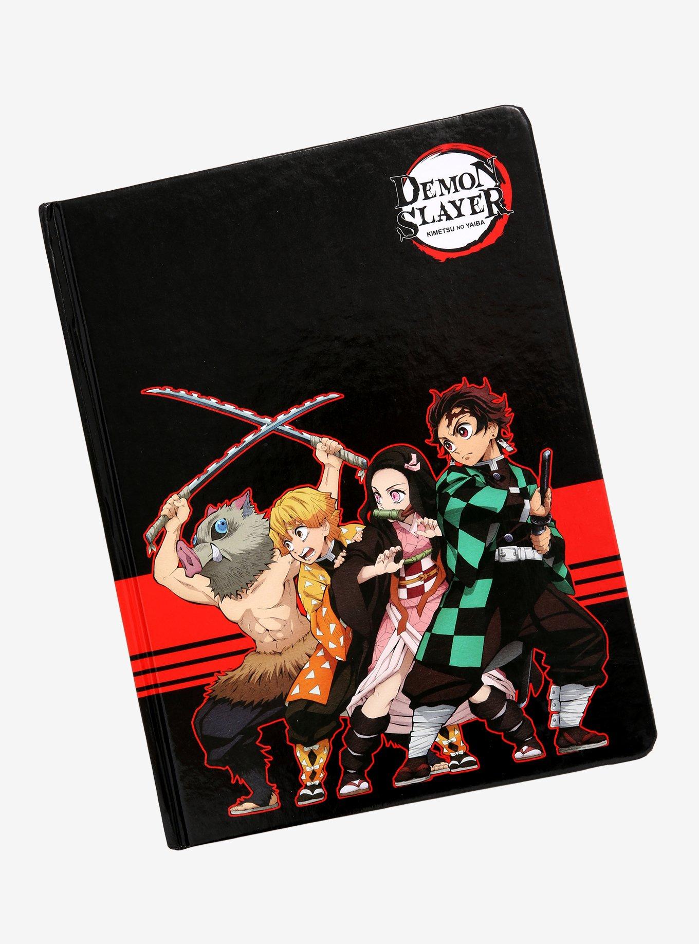 Demon Slayer: Kimetsu no Yaiba Cast Notebook - BoxLunch Exclusive, , hi-res