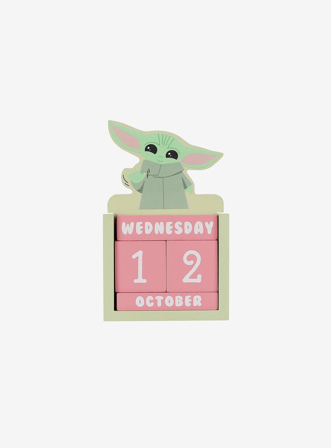 Star Wars The Mandalorian Chibi The Child Block Calendar, , hi-res