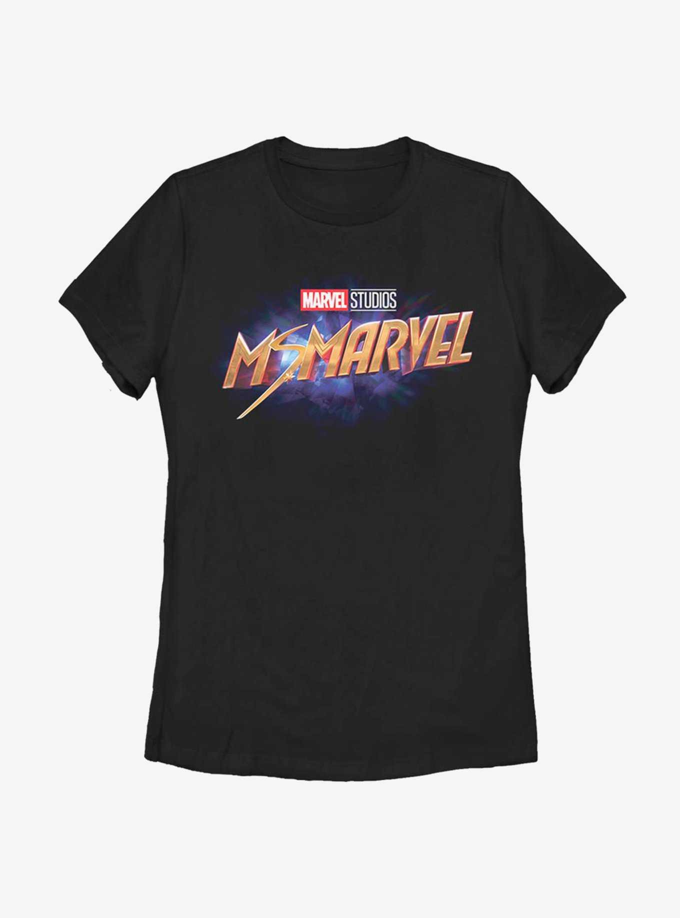Marvel Ms. Marvel Logo Womens T-Shirt, , hi-res