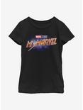 Marvel Ms. Marvel Logo Youth Girls T-Shirt, BLACK, hi-res