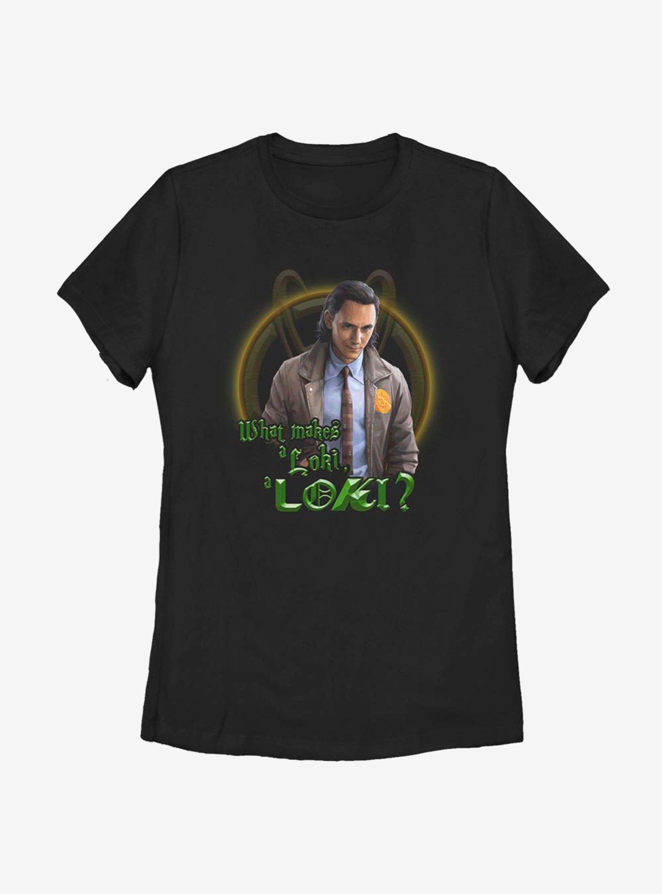 Marvel Loki What Makes Loki Womens T-Shirt, BLACK, hi-res