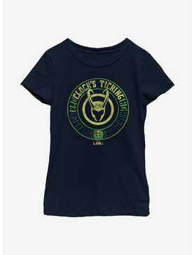Marvel Loki Ticktock Youth Girls T-Shirt, , hi-res
