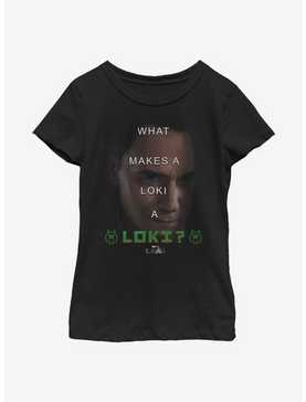Marvel Loki What Makes A Loki Youth Girls T-Shirt, , hi-res