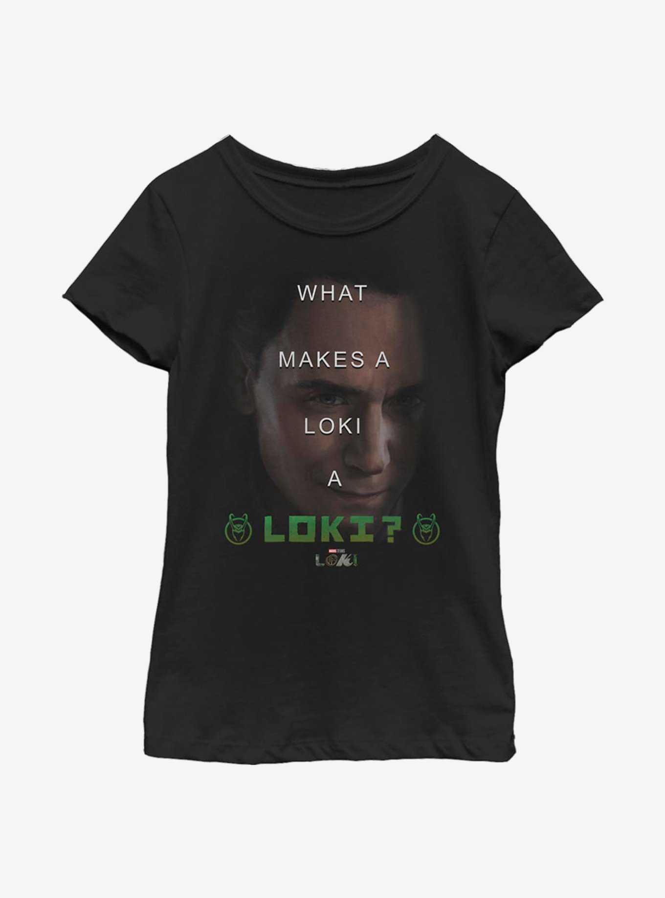 Marvel Loki What Makes A Loki Youth Girls T-Shirt, , hi-res