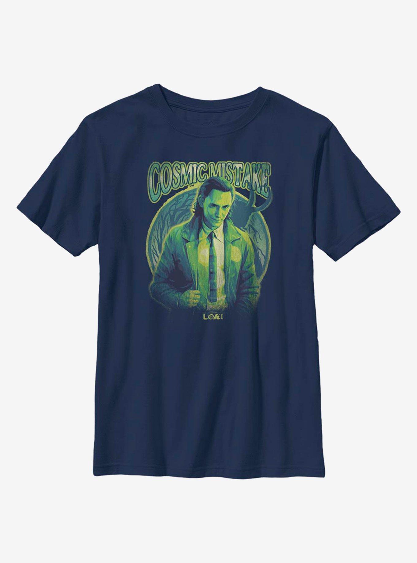Marvel Loki Cosmic Mistake Wrong Youth T-Shirt, , hi-res