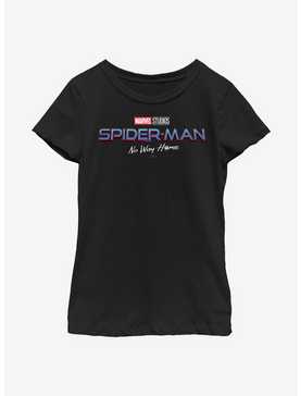 Marvel Spider-Man: No Way Home No Way Home Logo Youth Girls T-Shirt, , hi-res