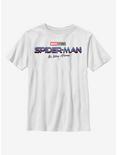 Marvel Spider-Man: No Way Home No Way Home Logo Youth T-Shirt, WHITE, hi-res