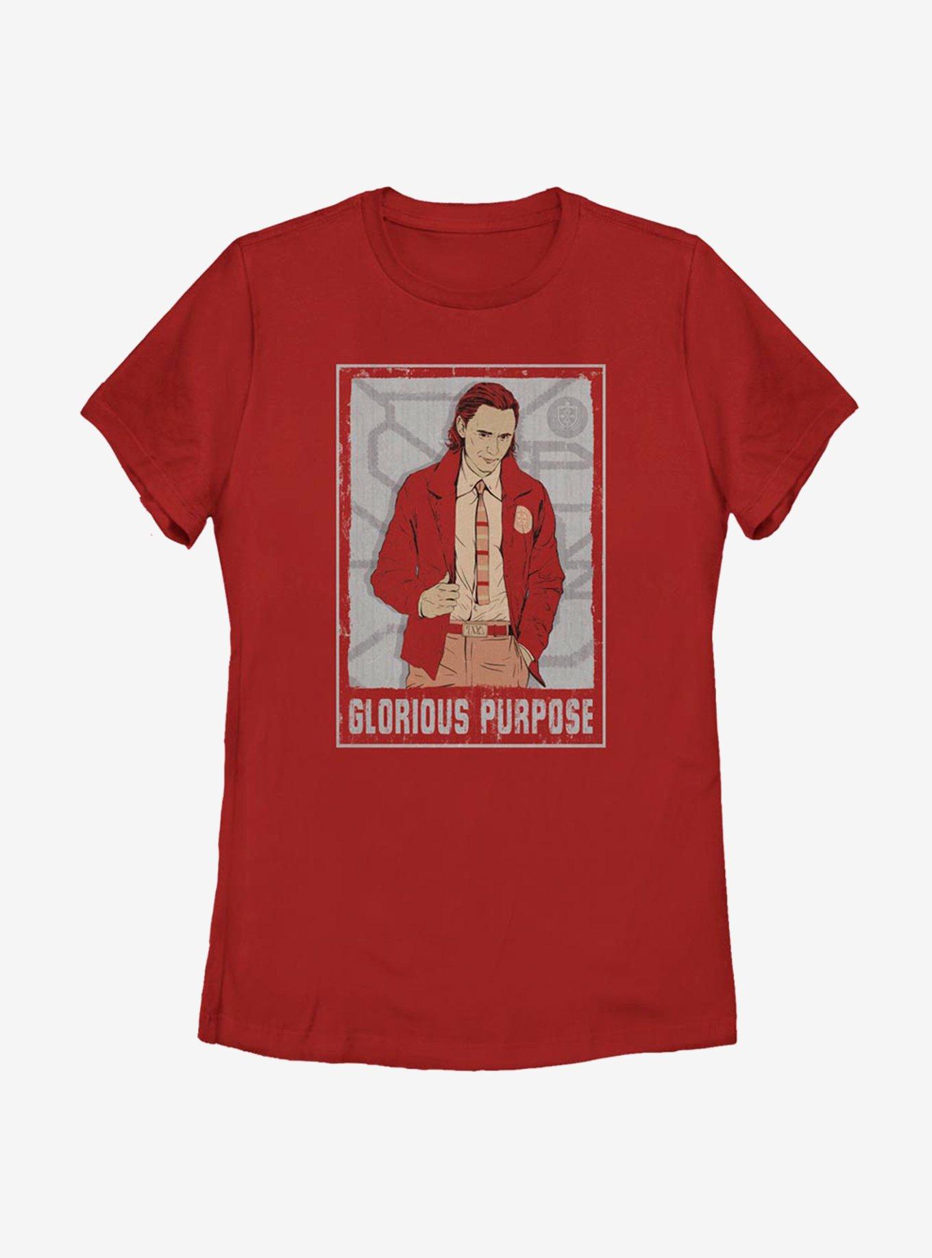 Marvel Loki Glorious Purpose Womens T-Shirt, , hi-res