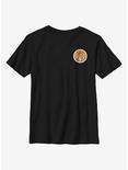 Marvel Loki Time Variance Authority Badge Youth T-Shirt, BLACK, hi-res